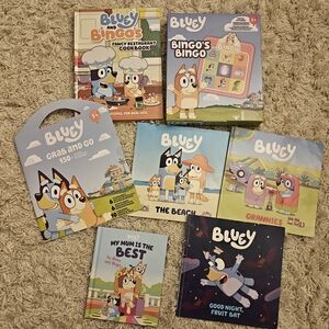 Bluey Puzzle and Book Set for Kids